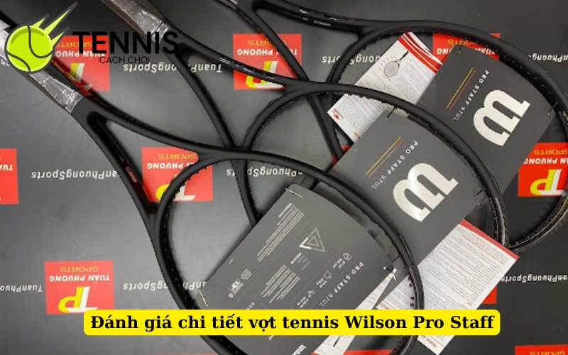 Đánh giá chi tiết vợt tennis Wilson Pro Staff