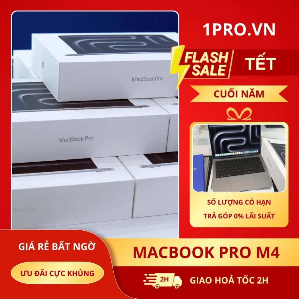 giám giá macbook pro m3